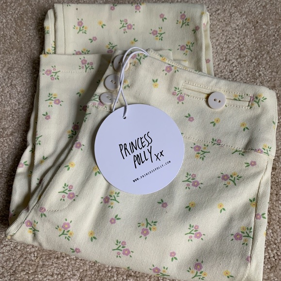 Princess Polly Abbie floral skinny jeans - Picture 3 of 3